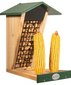 JCS Wildlife Double Snacker Squirrel Feeder